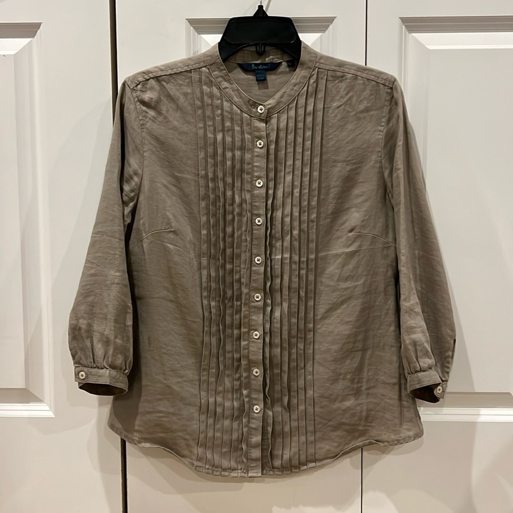 100% Linen Boden Shirt